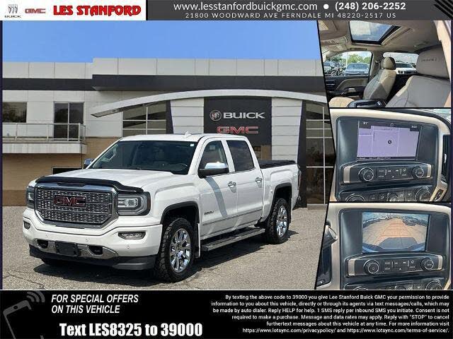 2016 GMC Sierra 1500 Denali Crew Cab 4WD