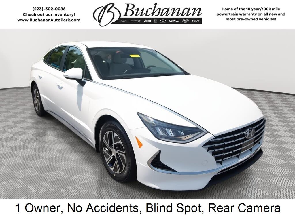 2021 Hyundai Sonata Hybrid Blue FWD