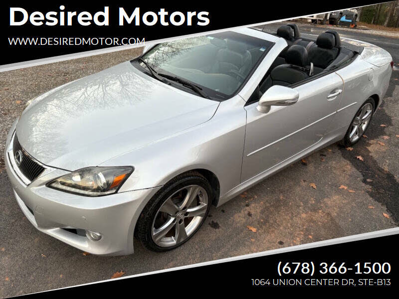 2012 Lexus IS 350C Convertible RWD