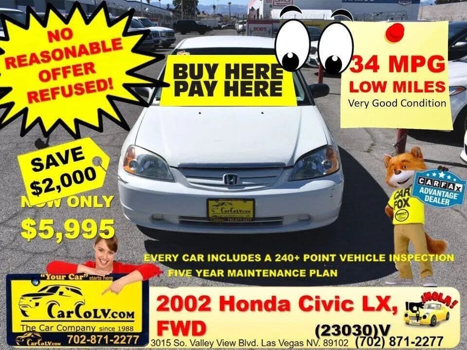 2002 Honda Civic LX