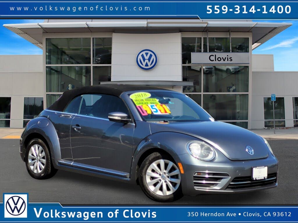 2018 Volkswagen Beetle 2.0T S Convertible FWD