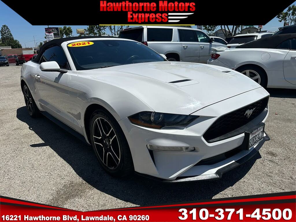 2021 Ford Mustang EcoBoost Convertible RWD