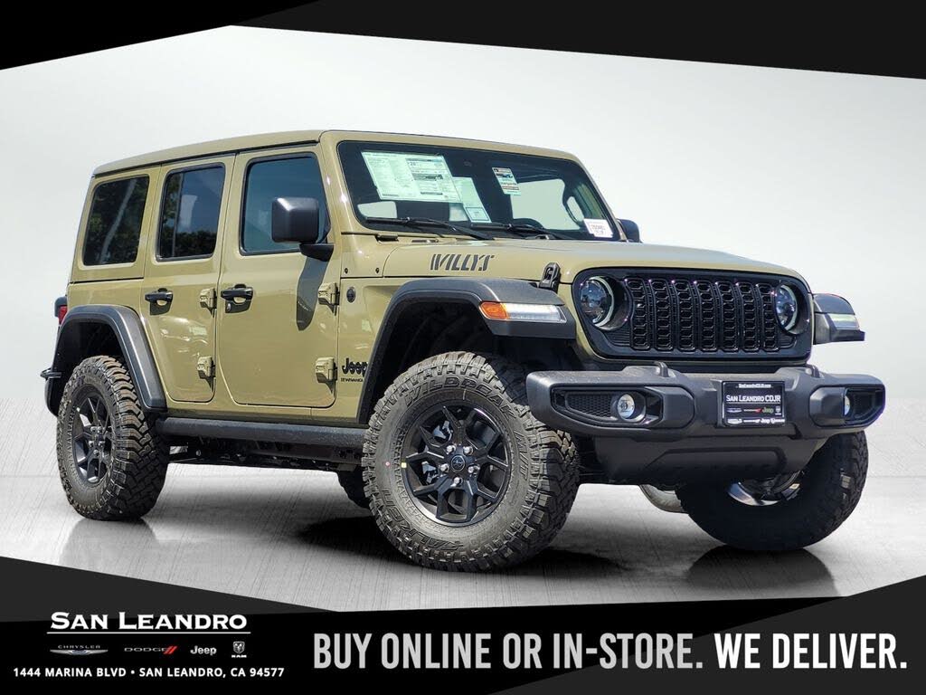 2025 Jeep Wrangler Willys 4-Door 4WD