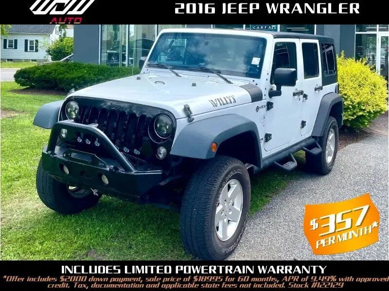 2016 Jeep Wrangler Unlimited Willys Wheeler 4WD