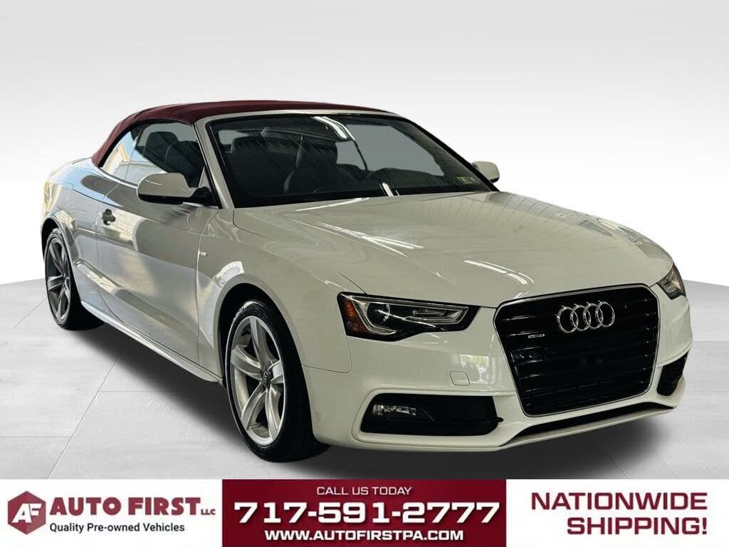 2016 Audi A5 2.0T quattro Premium Plus Cabriolet AWD
