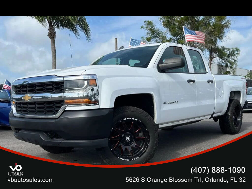 2017 Chevrolet Silverado 1500 Work Truck Double Cab 4WD