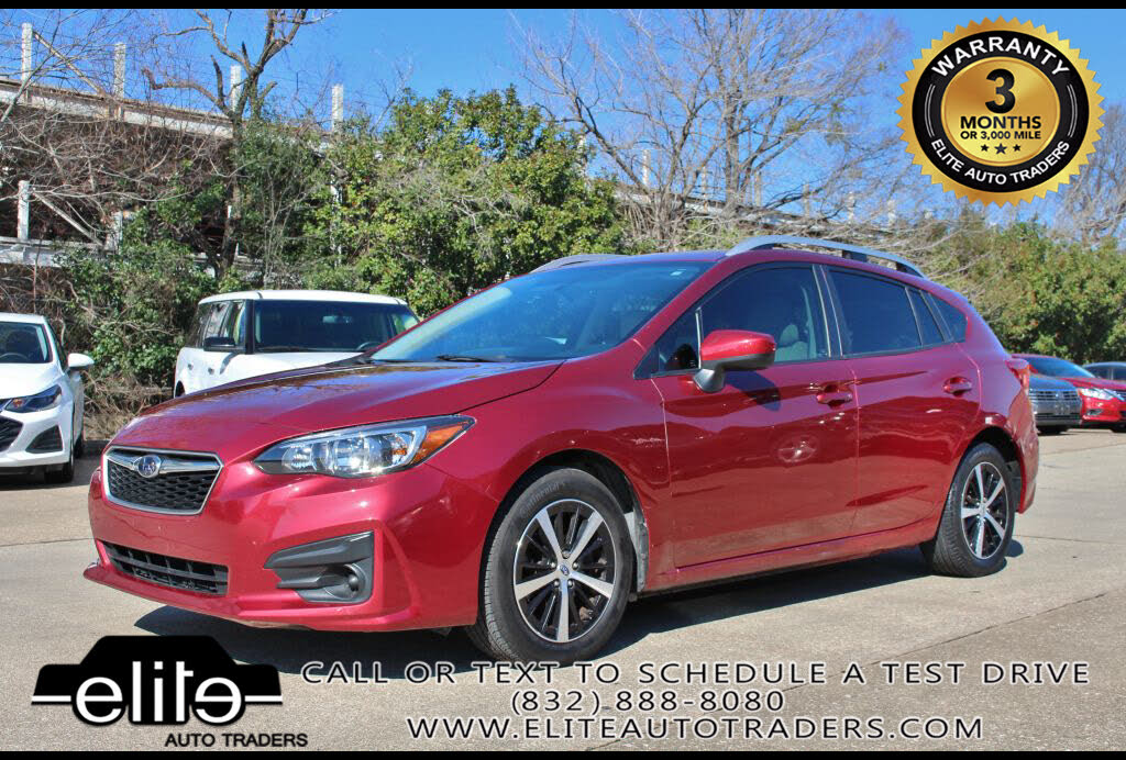 2019 Subaru Impreza 2.0i Premium Hatchback AWD