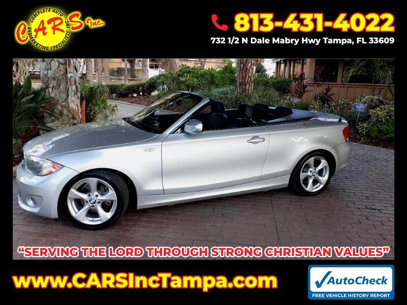 2012 BMW 1 Series 128i Convertible RWD