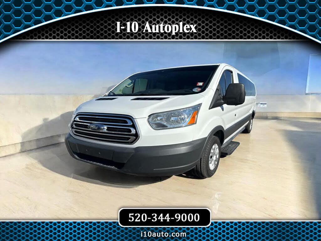 2015 Ford Transit Passenger 350 XLT Low Roof LWB RWD with 60/40 Passenger-Side Doors