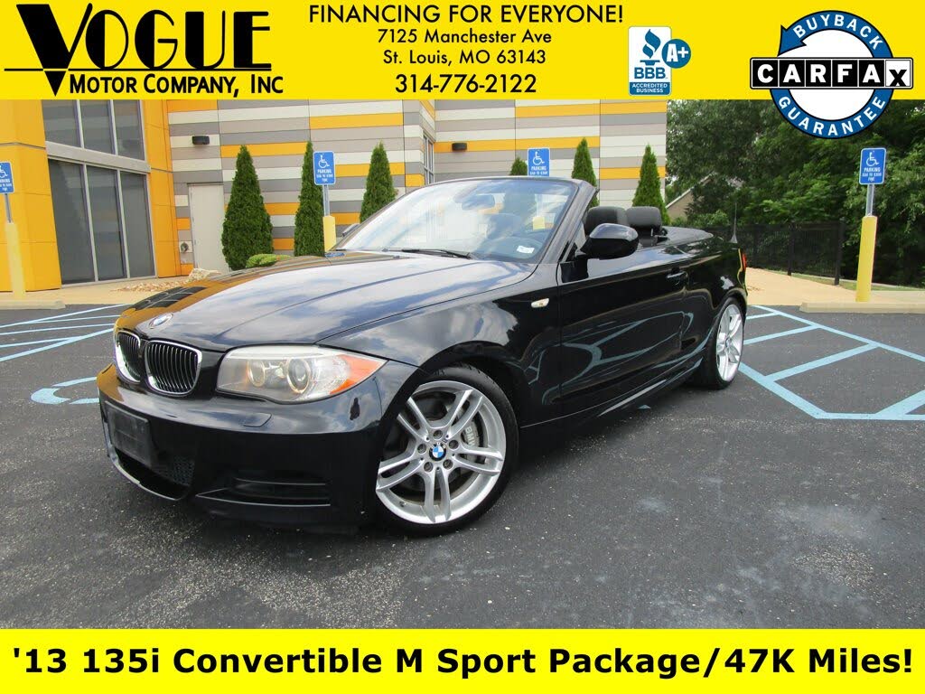 2013 BMW 1 Series 135i Convertible RWD