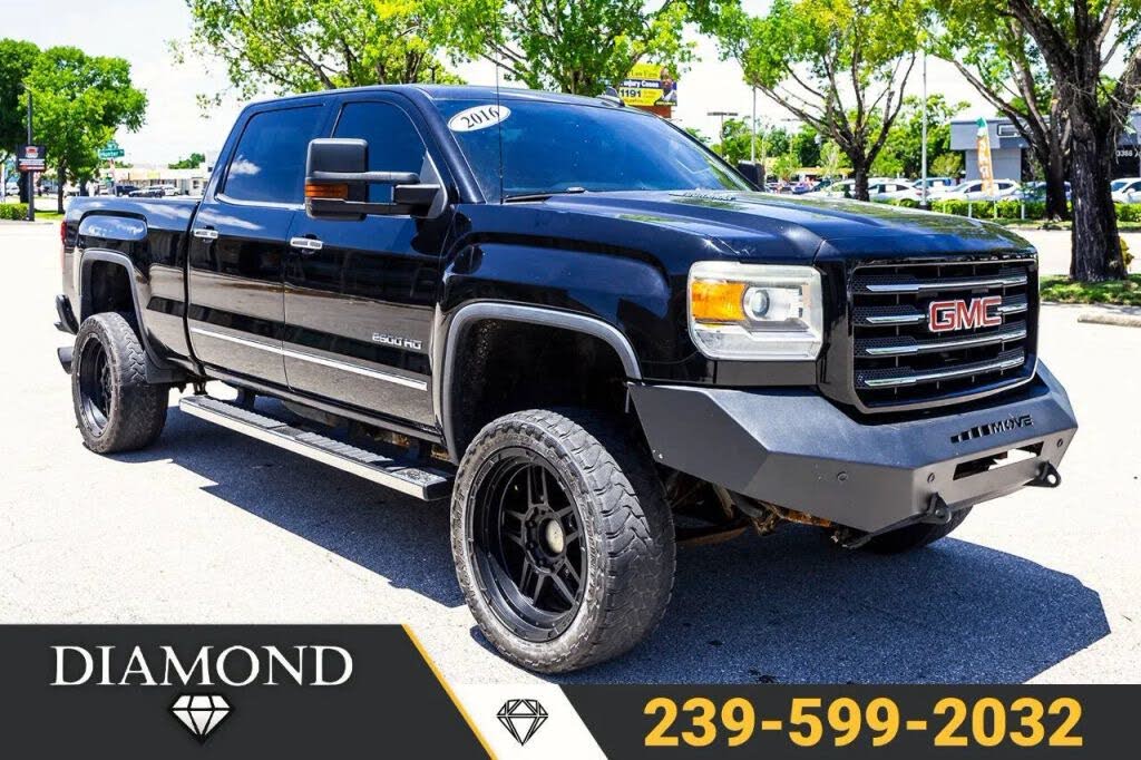 2016 GMC Sierra 2500HD SLT Crew Cab SB 4WD