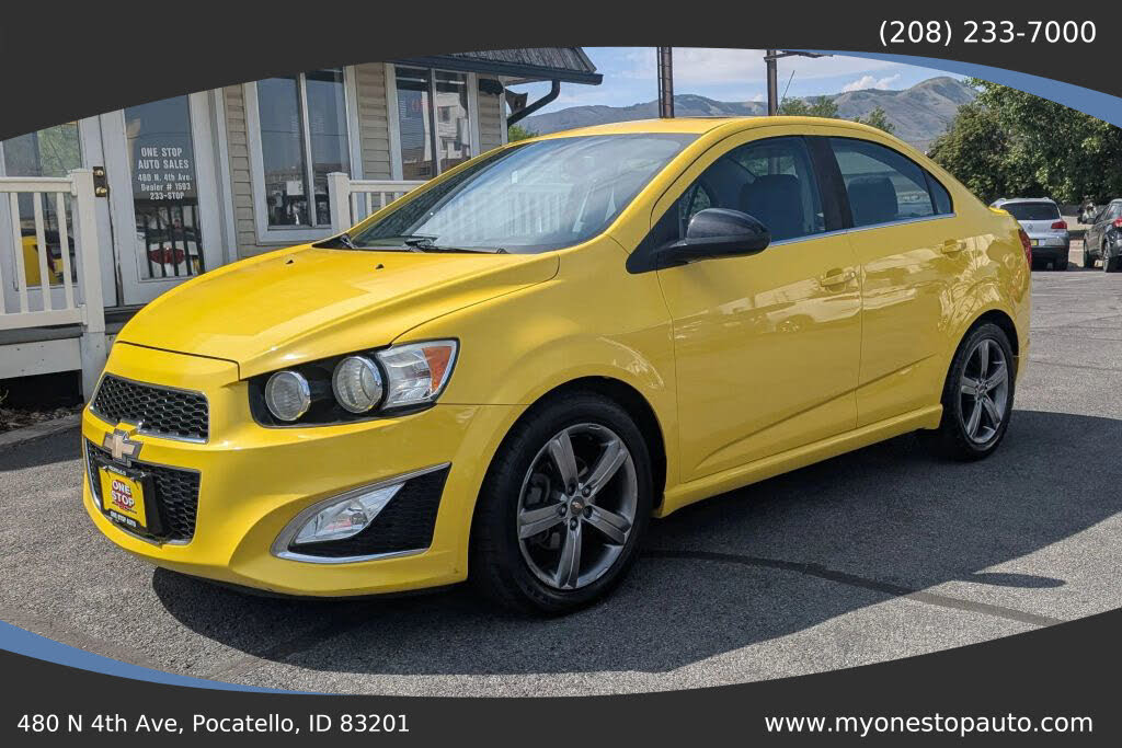 2016 Chevrolet Sonic RS Sedan FWD