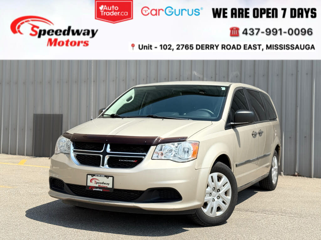 2015 Dodge Grand Caravan Canada Value Package FWD