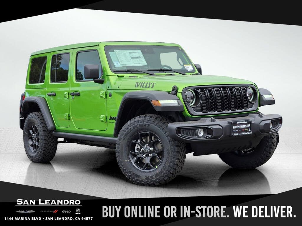 2025 Jeep Wrangler Willys 4-Door 4WD