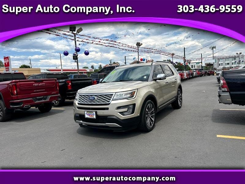 2017 Ford Explorer Platinum AWD