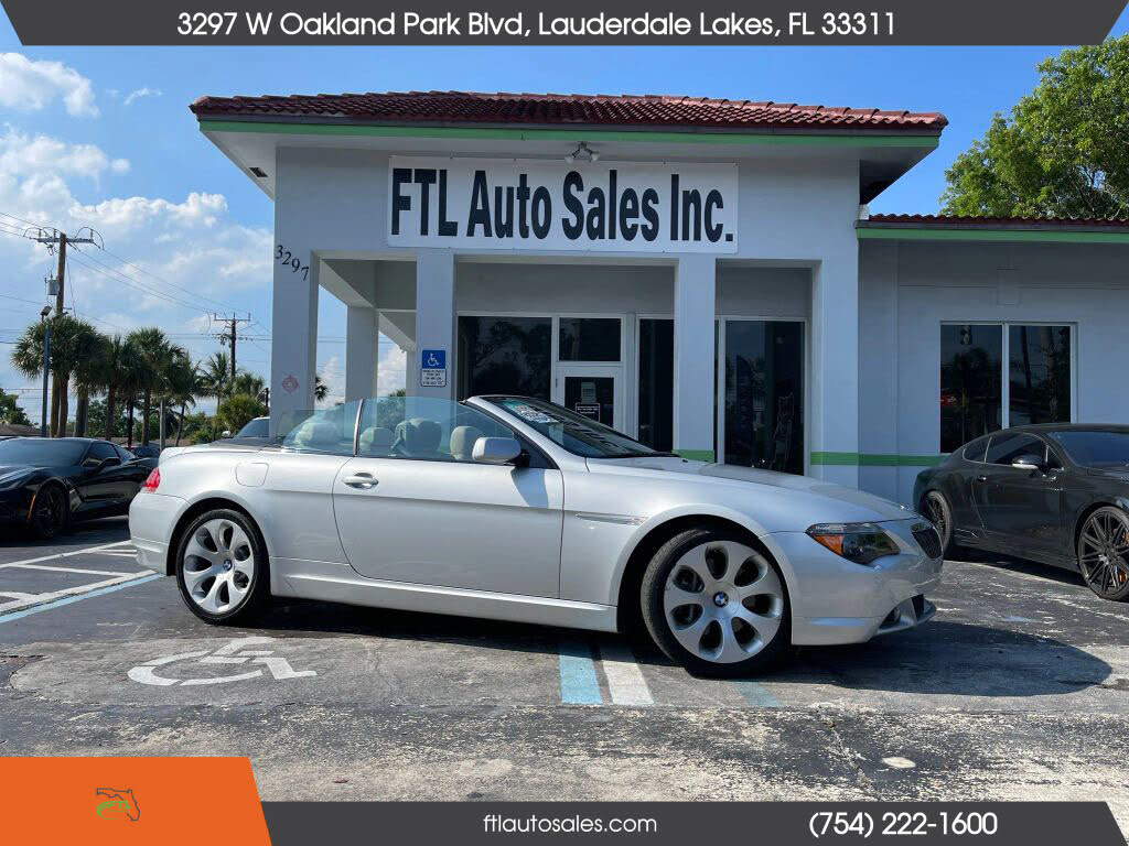 2005 BMW 6 Series 645Ci Convertible RWD