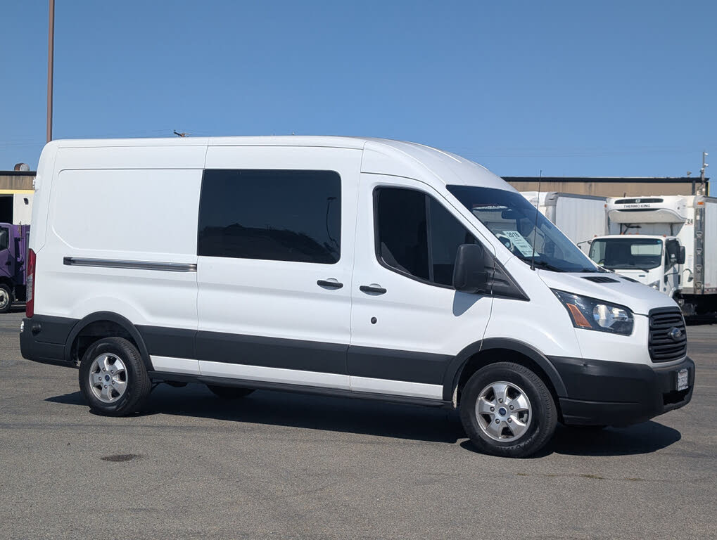2018 Ford Transit Cargo 250 4dr LWB Medium Roof Cargo Van with Dual Sliding Side Doors
