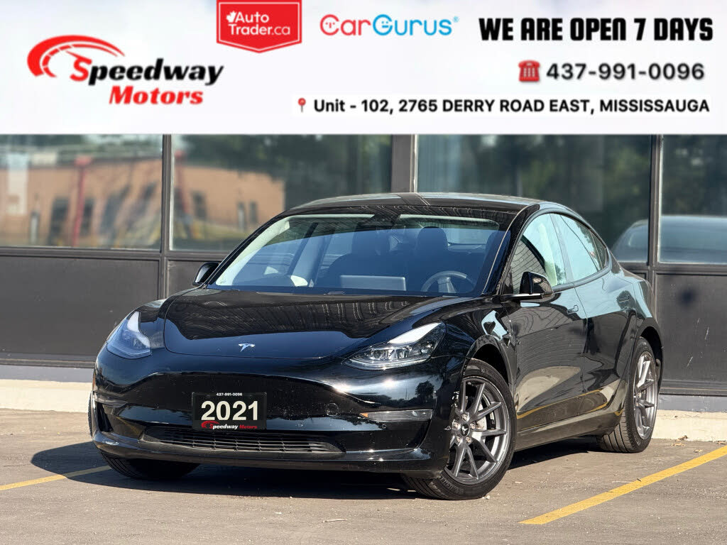2021 Tesla Model 3 Standard Range Plus RWD