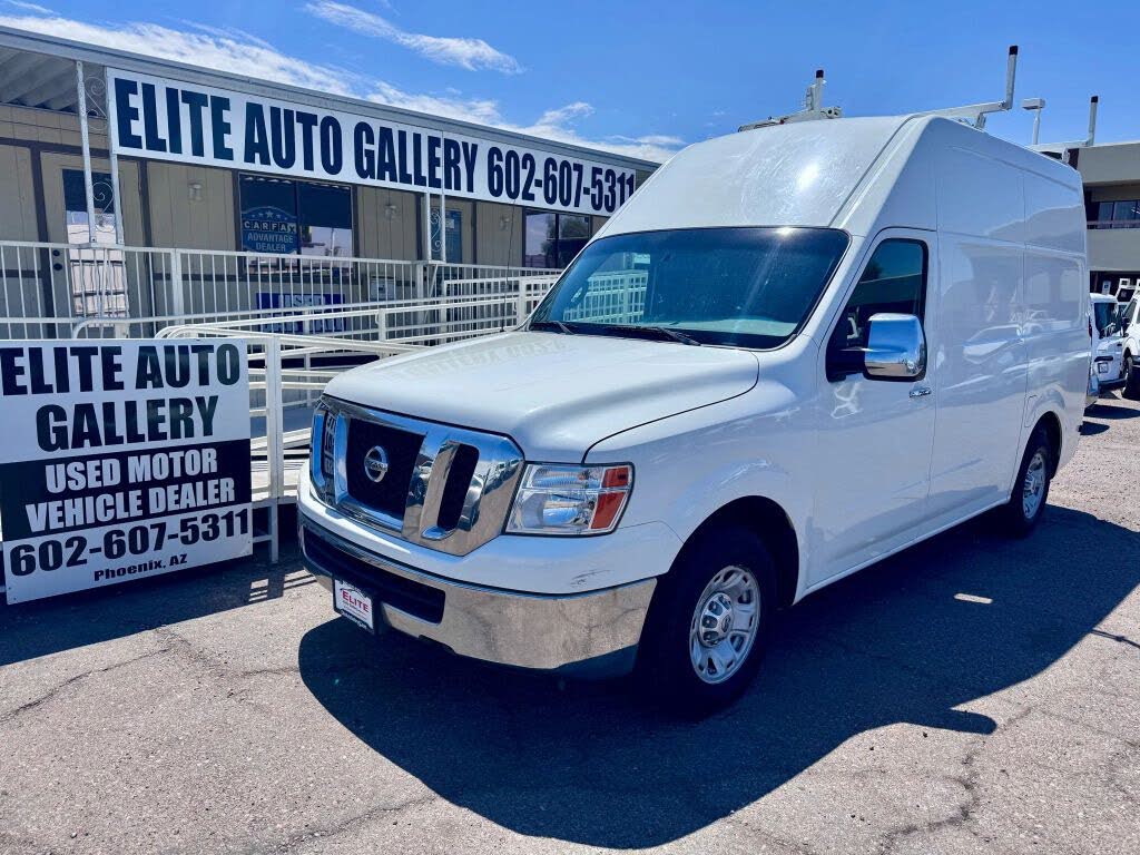 2012 Nissan NV Cargo 2500 HD SV with High Roof and Sliding Door V8