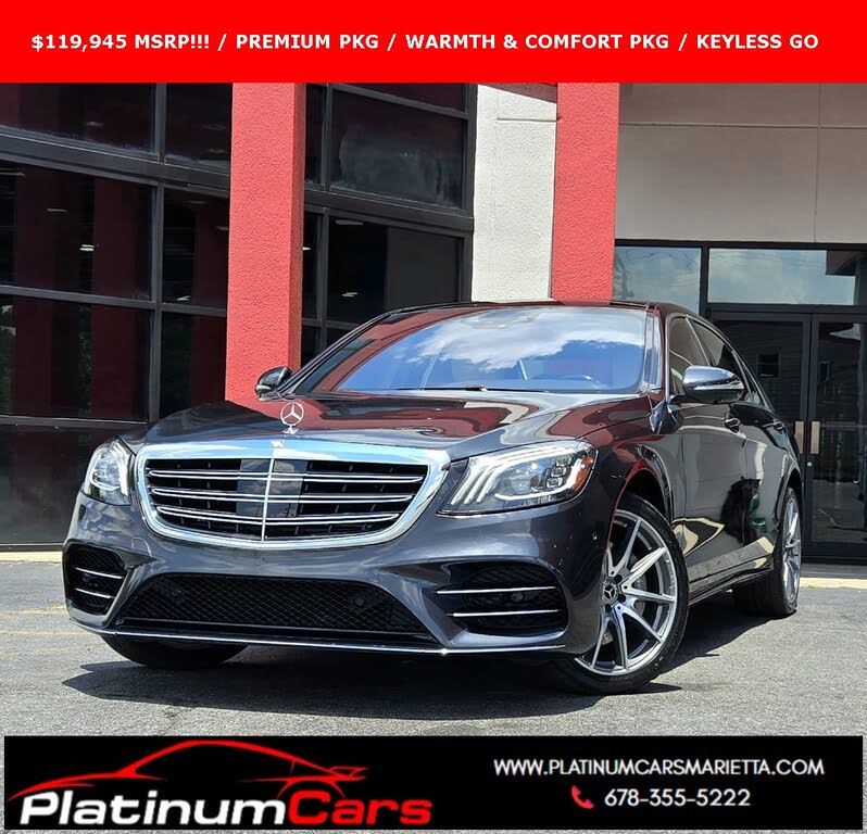 2019 Mercedes-Benz S-Class S 560 RWD