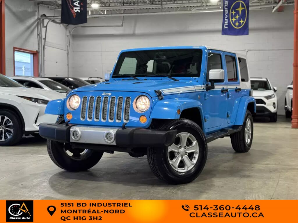 2017 Jeep Wrangler Unlimited Sahara 4WD