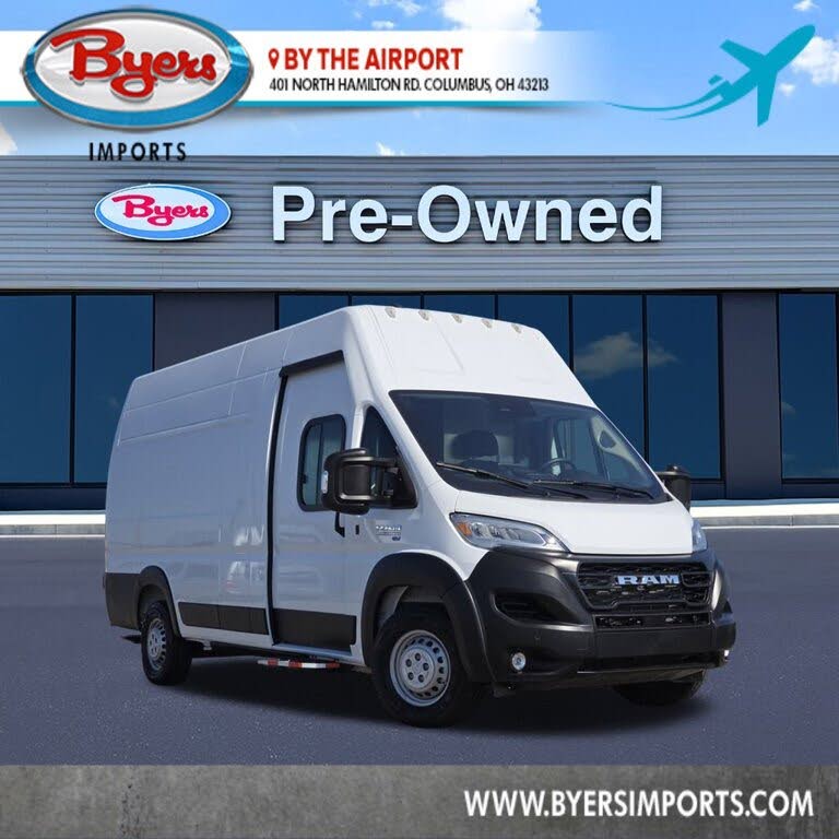 2024 RAM ProMaster EV Delivery 159 Super High Roof Step Van FWD