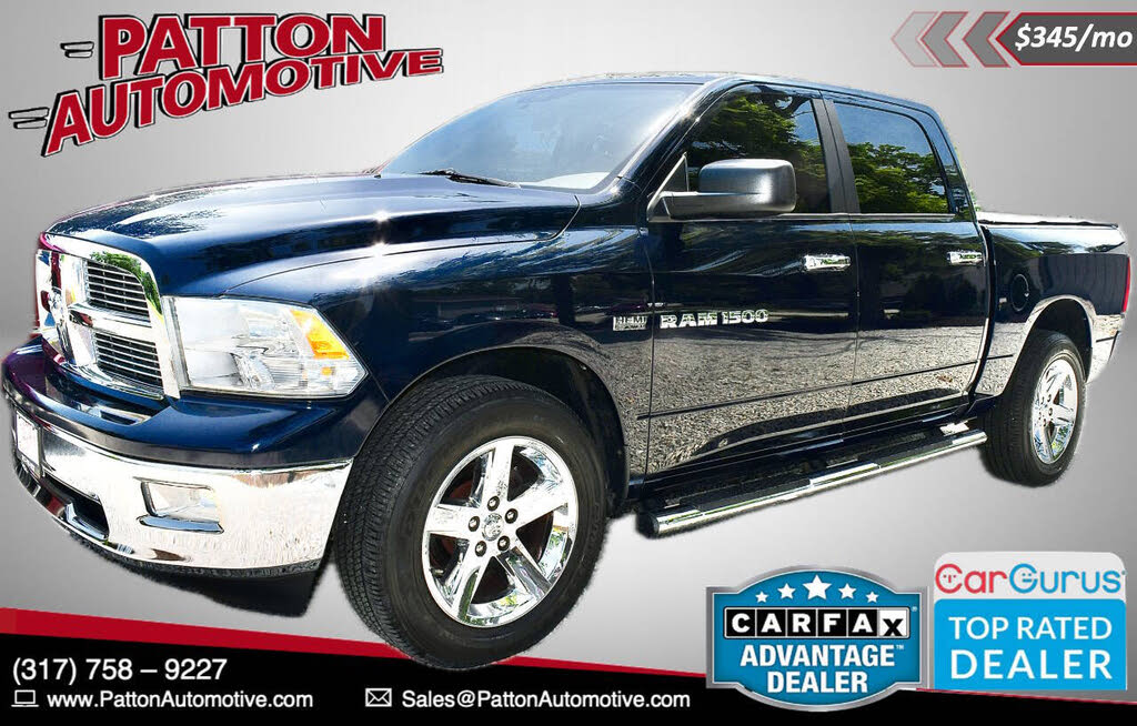 2012 RAM 1500 SLT Crew Cab 4WD