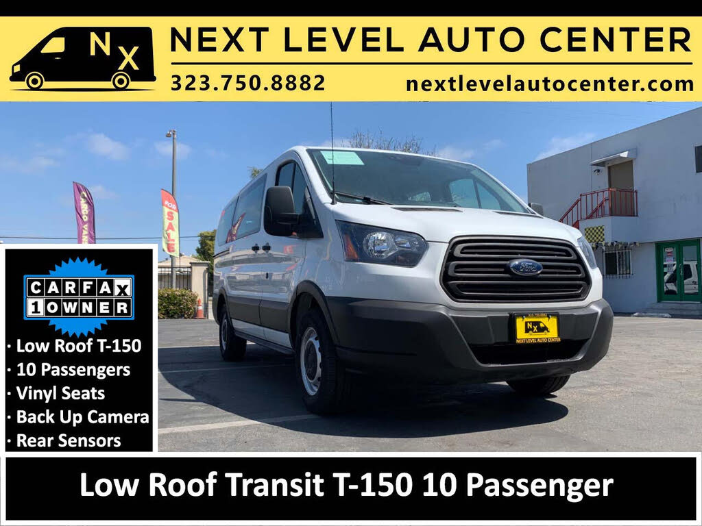 2019 Ford Transit Passenger 150 XL Low Roof RWD with Sliding Passenger-Side Door