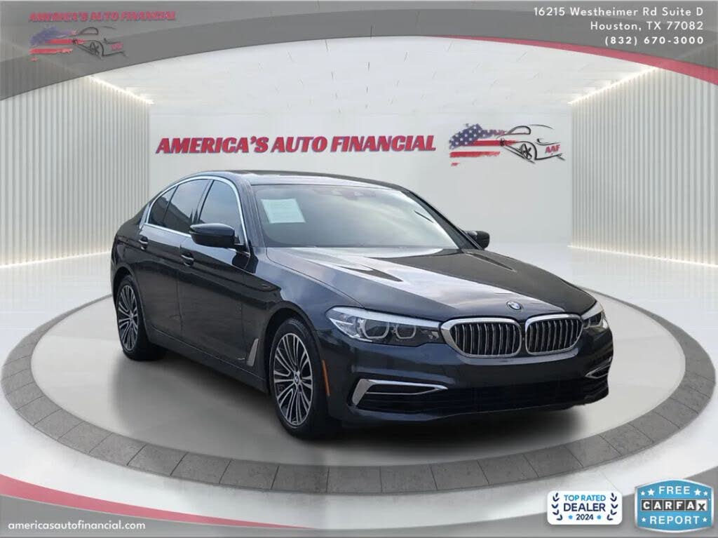 2019 BMW 5 Series 540i Sedan RWD