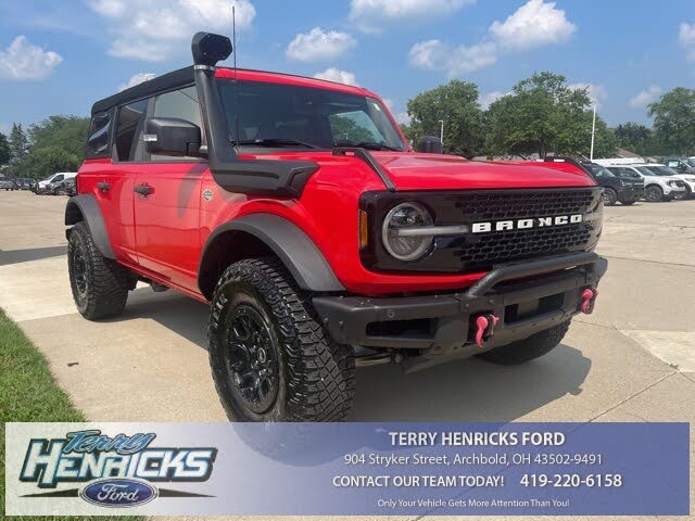 2023 Ford Bronco Wildtrak Advanced 4-Door 4WD