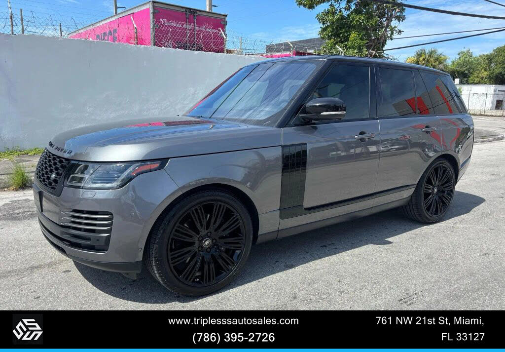 2019 Land Rover Range Rover V8 Supercharged 4WD