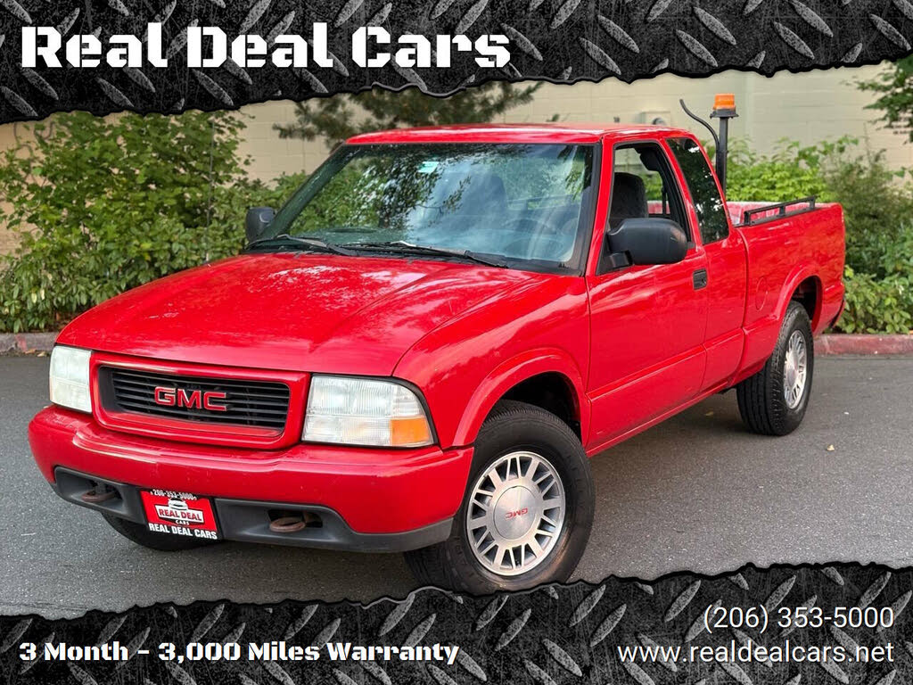 2001 GMC Sonoma SLS Extended Cab Short Bed 4WD