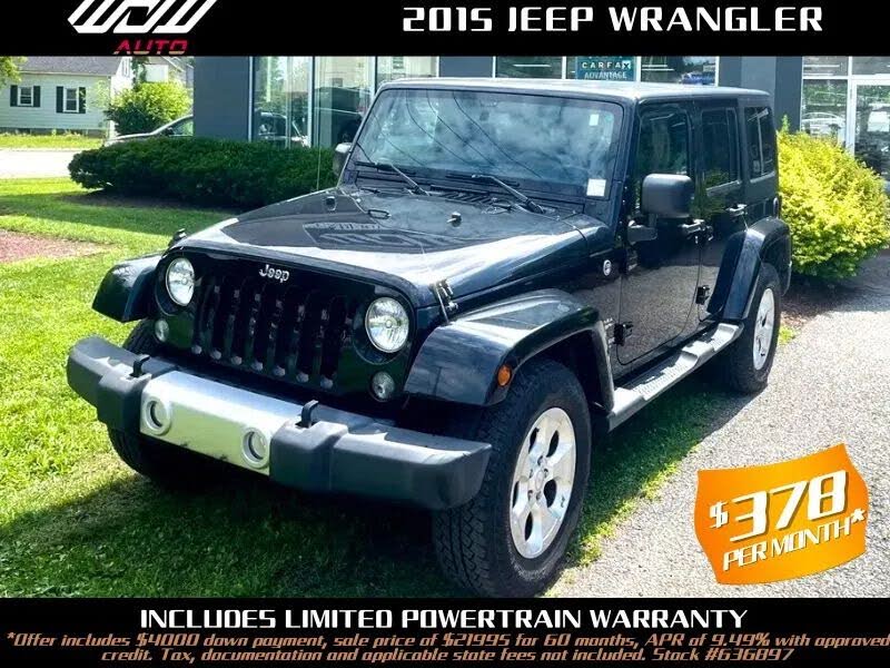 2015 Jeep Wrangler Unlimited Sahara 4WD