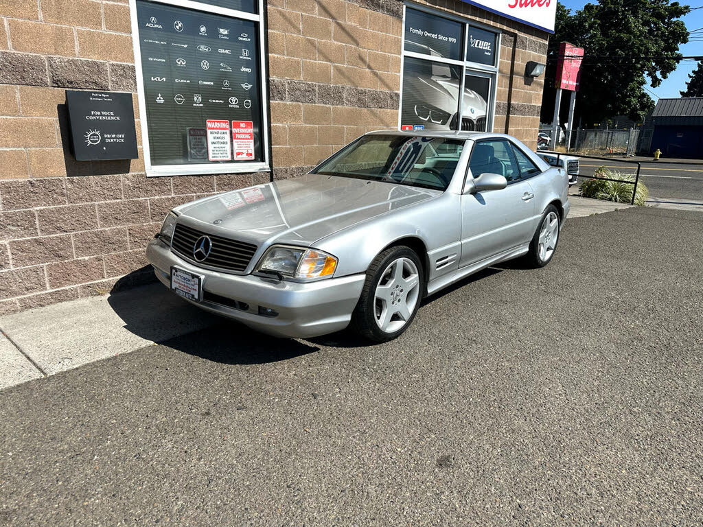 Mercedes-Benz SL 2001 シルバー No Reserve: 2001 Mercedes-Benz SL500 for sale on BaT