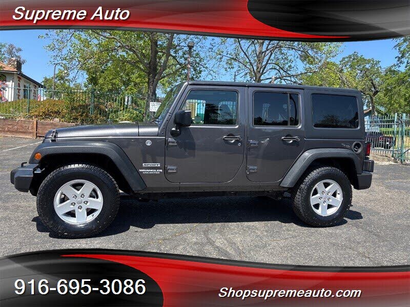 2017 Jeep Wrangler Unlimited Sport S 4WD