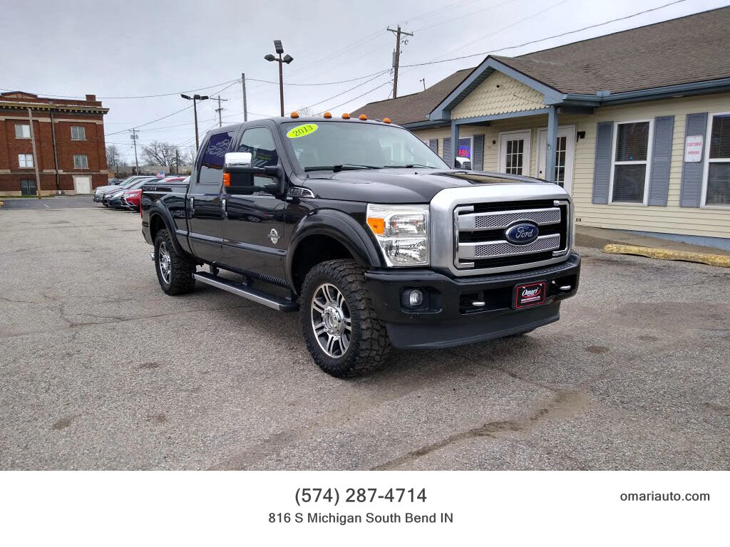 2013 Ford F-250 Super Duty Platinum Crew Cab 4WD