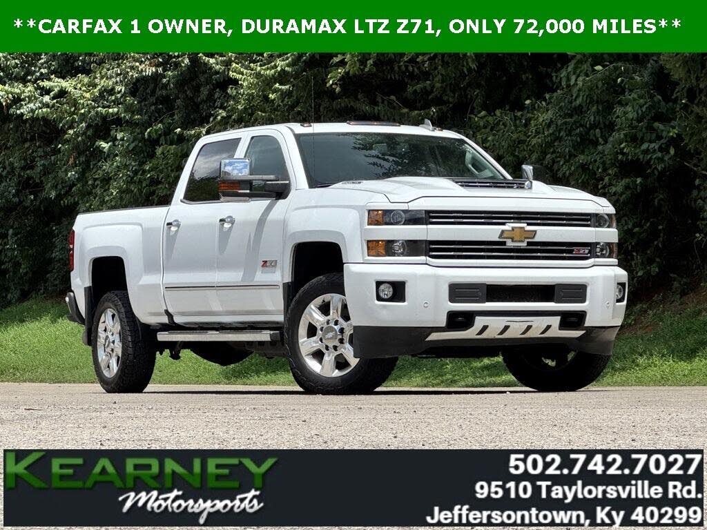 2018 Chevrolet Silverado 2500HD LTZ Crew Cab 4WD