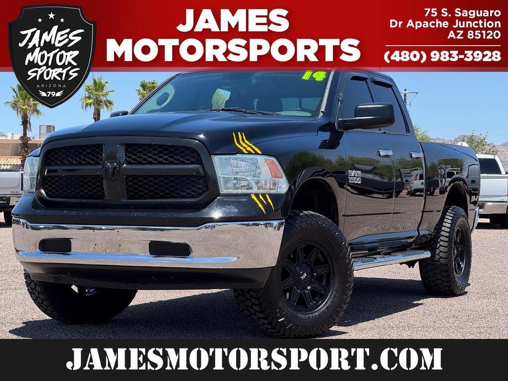 2014 RAM 1500 SLT Quad Cab 4WD