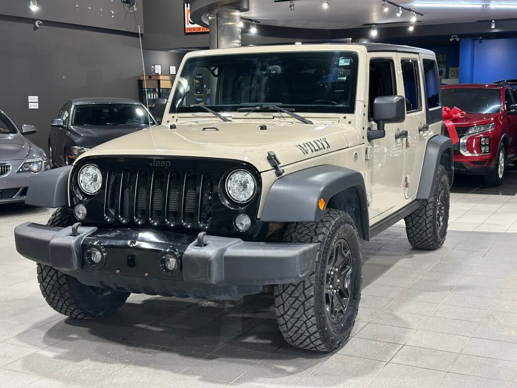 2018 Jeep Wrangler JK Unlimited Willys Wheeler 4WD