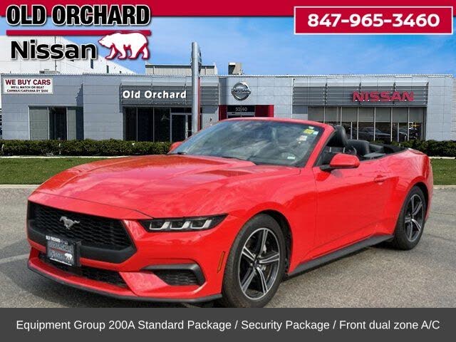 2024 Ford Mustang EcoBoost Premium Convertible RWD