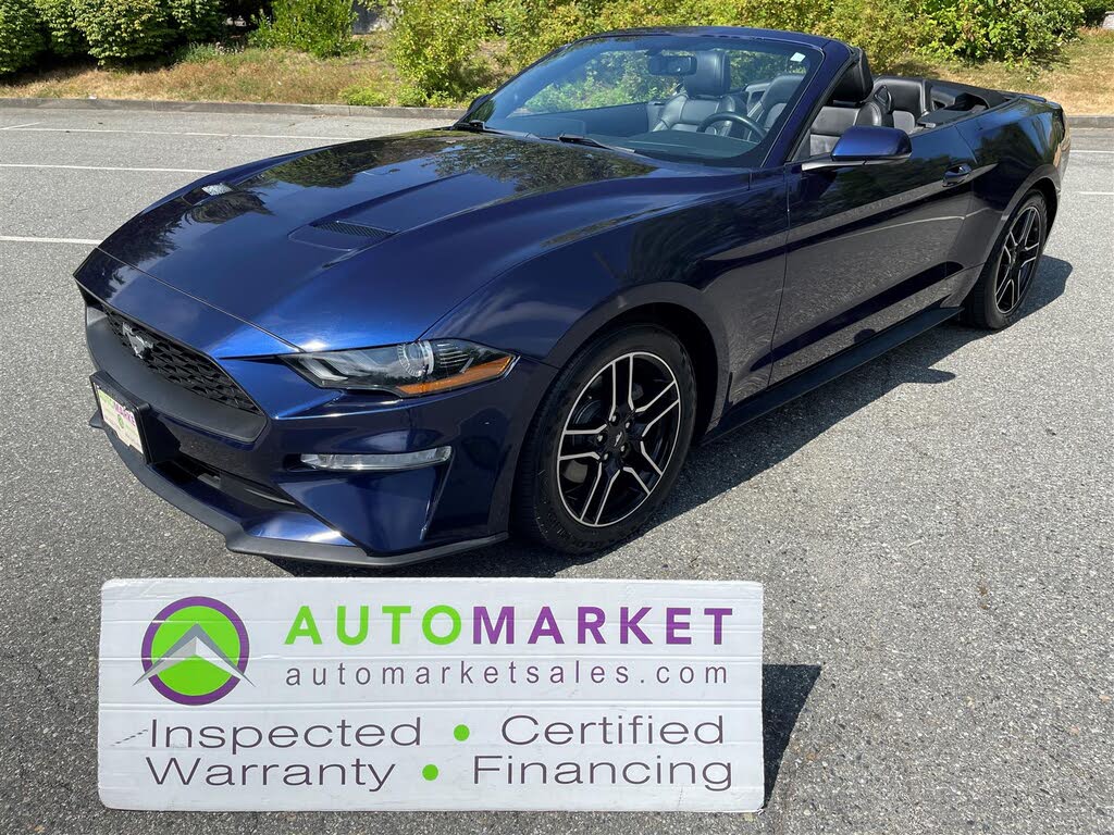 2018 Ford Mustang EcoBoost Convertible RWD
