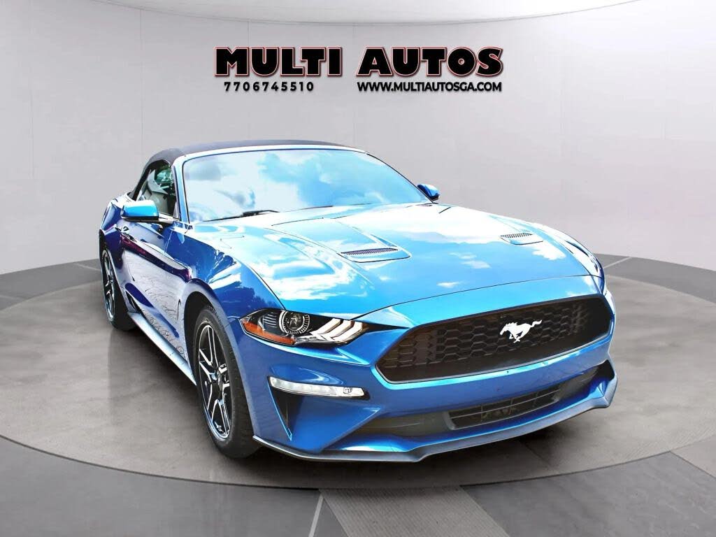 2018 Ford Mustang EcoBoost Premium Convertible RWD