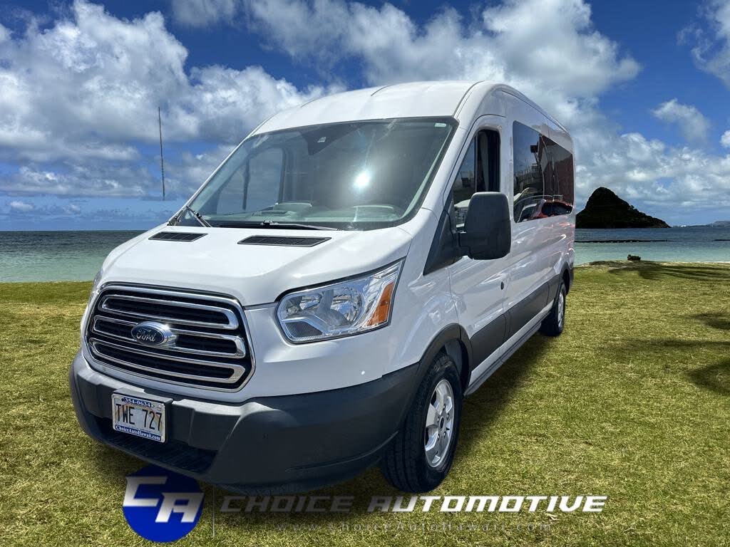 2019 Ford Transit Passenger 350 XLT Medium Roof LWB RWD with Sliding Passenger-Side Door