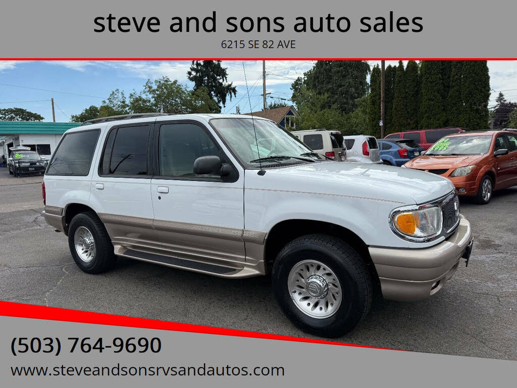 2001 Mercury Mountaineer RWD