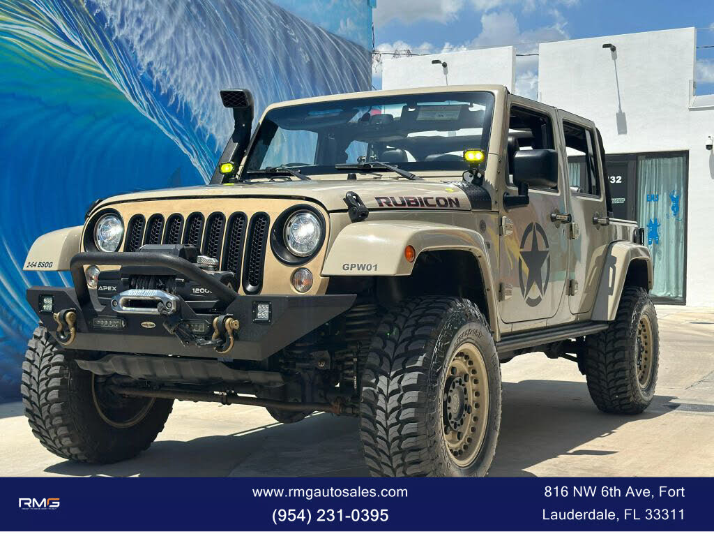 2017 Jeep Wrangler Unlimited Rubicon 4WD