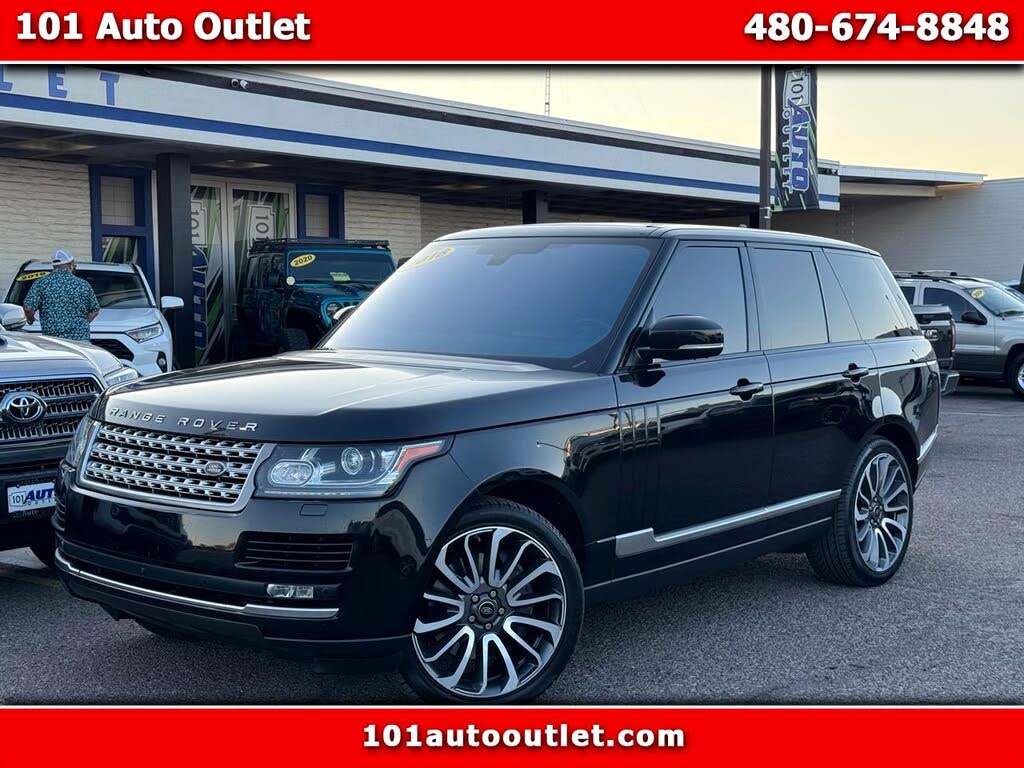 2016 Land Rover Range Rover V8 Supercharged 4WD