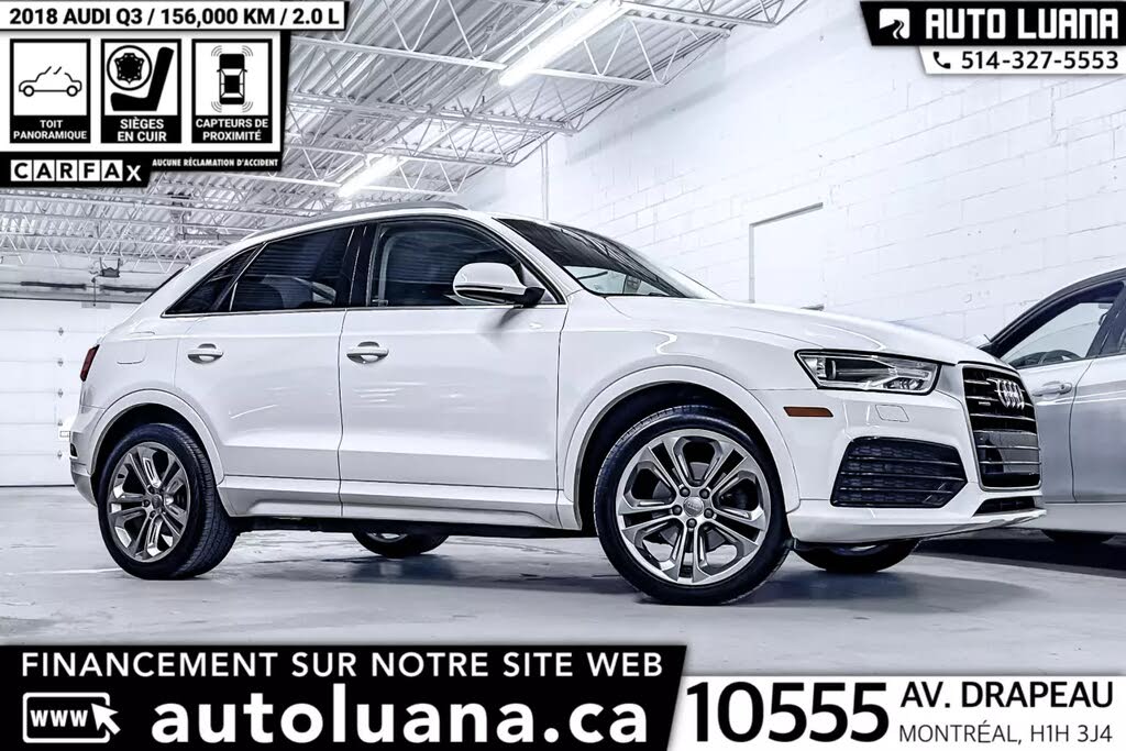 2018 Audi Q3 2.0T quattro Premium Plus