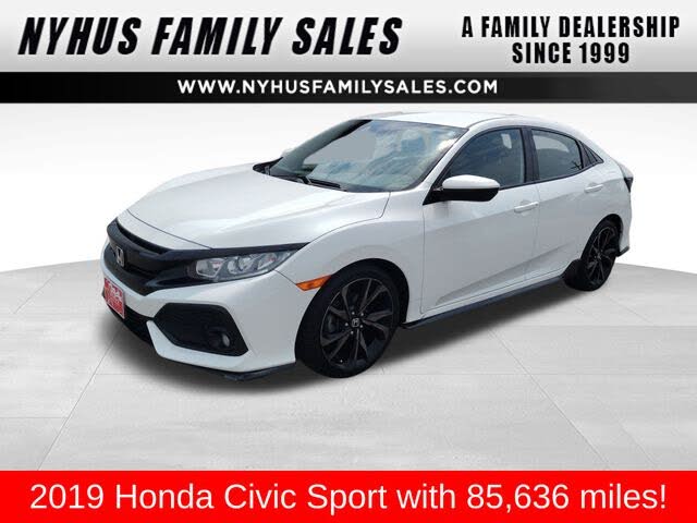 2019 Honda Civic Hatchback Sport FWD