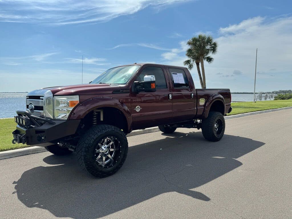 2015 Ford F-350 Super Duty Platinum Crew Cab 4WD