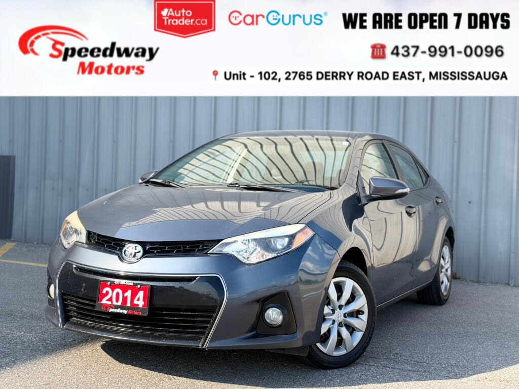 Toyota Corolla S 2014